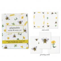 Little Green Gifts Mini Cards & Notes Set - Bees & Blossoms