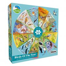 RSPB: Birds of the Year Circular Jigsaw - 500 Piece