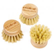 Ecoleaf By Suma Bamboo Wash Up Heads x 3