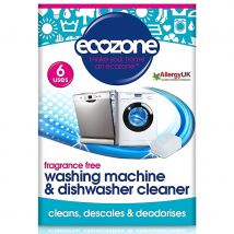 Ecozone Fragrance Free Washing Machine & Dishwasher Cleaner - 120g