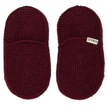 Komodo Hide Slippers - Wine - UK8-11