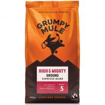 Grumpy Mule Fairtrade High & Mighty Ground Coffee - 200g