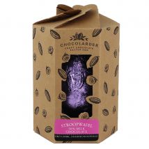 Chocolarder Stroopwafel 50% Milk Chocolate Easter Egg - 90g