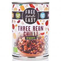 Free & Easy Three Bean Chilli 400g