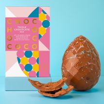 Chococo 47% Triple Chocolate Easter Egg - 175g