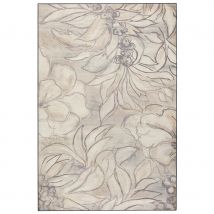 Hug Rug Eco-Washable Art Floral Rug - 120 x 185cm