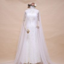 Perle mariée châle mariage Cape fête robe de soirée épaule bijoux femmes 3m longue chapelle voile mariées accessoires