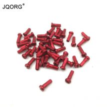 14G vtt rayons mamelons en alliage d'aluminium matériel 5 couleurs rayons chapeaux Ultra léger vélo de montagne rayons mamelons 32 pièces beaucoup