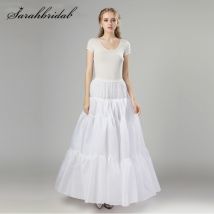 En Stock blanc Long Style jupon Organza noël Halloween vraies Photos Tutu jupes de mariage Cosplay sous-jupe Slip 12006