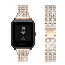 Bracelet diamant métal cristal pour Amazfit GTS Bracelet Bracelet femme Bracelet pour Huami Amazfit Bip/GTR 42MM montre accessoires