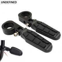 Pinces de protection pour moto | Pinces de protection pour moteur d'autoroute, cheville de pied de 38MM, support en caoutchouc et pour Harley Chopper Bobber, personnalisées