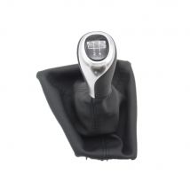 Pommeau de levier de vitesse 5 / 6 vitesses | Et botte en cuir, pour BMW série 1 F20 F21