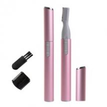 Rose pratique électrique visage rasoir de sourcils ciseaux pour sourcil Mini femmes corps rasoir décapant lame rasoir épilateur
