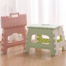 Multi-usages en plastique Portable chaise pliante étape tabouret chaise pour enfants Train à la maison stockage en plein air pliable meubles 30AUG05