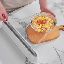 Distributeur de Film alimentaire en plastique, coupe-Film plastique tranchant, outil de cuisine, directe