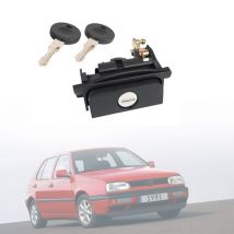 Verrou de poignée de coffre arrière 2 clés, pour VW Golf Mk3 III 1991 – 1997 et Polo Classic 1994-1997 OE #