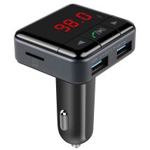 Transmetteur FM sans fil Bluetooth | Kit de voiture, Support Radio, disque U, lecteur MP3, commande de téléphone, chargeur de voiture BC12B,