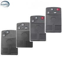 Porte-clés carte intelligente | 2/2 + 1/3/3 + 1/4 boutons, télécommande, porte-clés pour Mazda 5 6