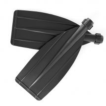 2 pièces durables Kayak canoë pagaie lame rameur bateau à aubes feuille ramer remplacement Sports nautiques Kayak accessoires