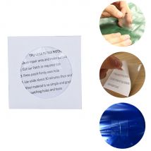 Le tissu de bande de correction de réparation imperméable auto-adhésif Transparent imperméable de TPU corrige l'autocollant gonflable extérieur de réparation de jouet de tente
