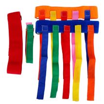 Enfants en plein air drôle jeu jouet ceinture pour maternelle enfants attraper queue équipement de formation travail d'équipe jeu jouets pour enfants