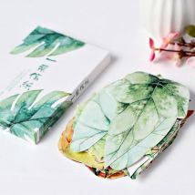 Carte de vœux créative en feuilles 30 pièces/lot | Motif de feuilles, pour anniversaire ou mariage