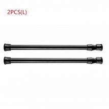 2 pièces tringle à ressort tringles à rideaux extensible tringle à rideau à ressort tringles à rideaux tringle à Tension à ressort court