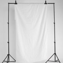 Tissu de tissu de fond blanc pur pour scène rideau ombre spectacle jouer écran toile de fond pour Studio Photo accessoire