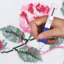 Kit de tricot de couture avec étui | Bricolage, Kit de poinçons de couture, aiguilles, outil artisanal pour la couture, accessoires de couture bricolage