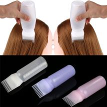 120ML cheveux colorant bouteille applicateur brosse distribution Salon cheveux coloration teinture pour les filles 17*4.5cm