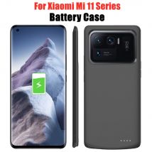 Étuis de chargeur de batterie pour Xiaomi Mi 11 Ultra 11 lite, étui de batterie 6800mAh, batterie externe, coque d'alimentation pour Xiaomi 11 Pro