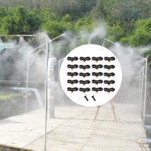 42 pièces/ensemble buses de brumisation Kit buses de brouillard pour Patio brumisation système de refroidissement extérieur jardin eau monsieur