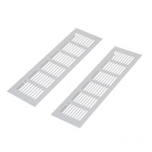 4Pcs Brede Aluminium Air Vent Ventilatie Grille Voor Kast Schoen Kast Airconditioner 250Mm