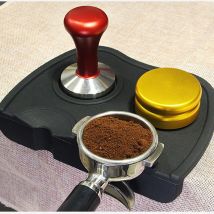 Barista café anti-dérapant tapis expresso Latte Art stylo bourrage support Pad café tampoires café moudre doux Silicone tapis #6