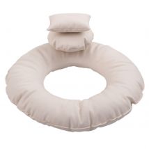 Bébé photographie accessoire bébé posant pour photos Studio Shoot Beige