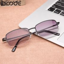 Iboode hommes affaires soleil lecture lunettes alliage nuances lunettes de soleil Prebyopia lunettes conduite lunettes lunettes pour homme femme
