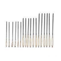 18 pièces 5.2cm 6cm 7cm grand yeux aiguilles pour ruban broderie aiguilles à coudre artisanat broderies fournitures