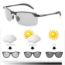Lunettes de soleil photochromiques hommes lunettes de pêche polarisées changer de couleur Polaroid sport conduite lunettes de soleil UV400 11-KPBS3043PO