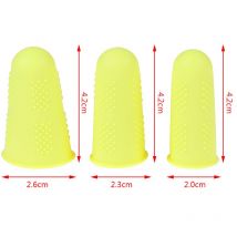 Housse de protection des doigts en Silicone, 3, pièces/ensemble, Anti-coupure, résistante à la chaleur, antidérapante, pour les outils de cuisine