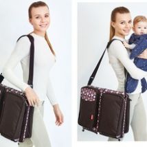 LOOZYKIT multi-fonction Portable pliant bébé lit de voyage lit deux en utilisant momie sac d'emballage pour les -nés à l'extérieur bébé porter lit