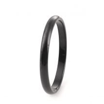 Bagues pour hommes en acier inoxydable 316, 5 pièces, petites bagues rondes noires pour hommes, bijoux à la , accessoires, , ,