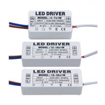 pilote 2W 4W 10W 15W 30W 300ma, unité d&#39;alimentation, transformateurs pour éclairage