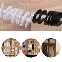 Diviseur de taille de vêtements, 5/10 pièces, rond, marquage d'anneau, cintres, organisateur de suspension de placard, étiquettes de vêtements, fournitures de maison pour magasin de vêtements