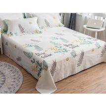 Drap de lit 100% coton, drap de lit 180cm x 230cm, impression de divers modèles