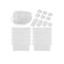 Accessoires de rideau de stores verticaux en plastique ensemble de stores à persiennes roulants