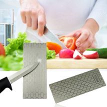 Affûteuse couteaux plaque de diamant | Couteaux professionnels en pierre à aiguiser 400 ou 1000 à diamant fin, affûteuse de couteaux, outils d'affûtage