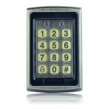 Clavier de contrôle d'accès RFID indépendant, panneau de Code à combinaison numérique étanche, lecteur de carte, système de verrouillage de porte