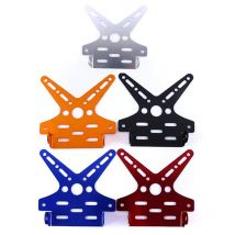 Monture pour support support | Plaque d'immatriculation universelle pour moto, couvercle de plaque d'immatriculation ajusté pour moto