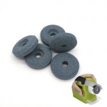 Pierres à aiguiser grises pour couteaux électriques, motorisé accessoires outil de cuisine 5 pièces/ensemble 3cm