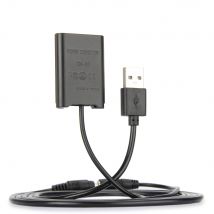 Caméra chargeur d'alimentation mobile câble USB DK X1 DK-X1 coupleur cc NP-BX1 NPBX1 batterie factice pour Sony DSC-RX1 DSC RX100 RX1R
